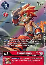 Flamemon (Alternate Art) (BT7-008 R) — card price