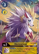 Herissmon (Alternate Art) (BT7-031 R) — card price