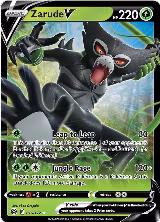 Zarude V (016/172), Brilliant Stars — Pokémon card price