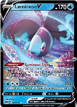 Lumineon V (040/172), Brilliant Stars — Pokémon card price