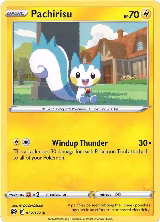 Pachirisu (052/172) — card price