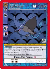 Flying Manta Ray (Pin Club Nightfall Mystery Collection 1st Edition) (12/15) — card price
