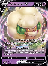 Whimsicott V (064/172), Brilliant Stars — Pokémon card price