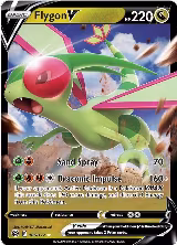 Flygon V (106/172), Brilliant Stars — Pokémon card price