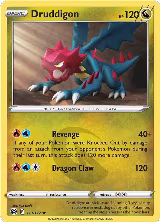 Druddigon (113/172), Brilliant Stars — Pokémon card price