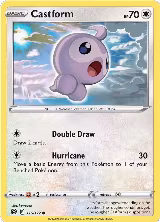 Castform (116/172), Brilliant Stars — Pokémon card price