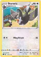 Staravia (118/172), Brilliant Stars — Pokémon card price