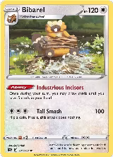 Bibarel (121/172), Brilliant Stars — Pokémon card price