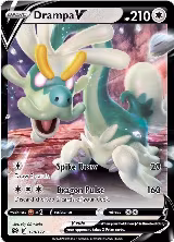 Drampa V (128/172), Brilliant Stars — Pokémon card price
