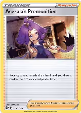 Acerola's Premonition (129/172) — card price