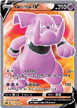 Granbull V (Full Art) (159/172), Brilliant Stars — Pokémon card price