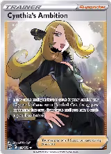 Cynthia's Ambition (Full Art) (169/172) — card price