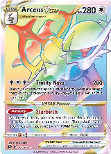 Arceus VSTAR (Secret) (176) (176/172), Brilliant Stars — Pokémon card price