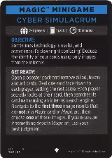 Magic Minigame: Cyber Simulacrum (3) — card price
