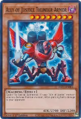 Ally of Justice Thunder Armor (HAC1-EN083) — card price