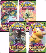Vivid Voltage Booster Pack Art Bundle [Set of 4], Vivid Voltage — Pokémon card price