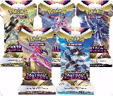 Astral Radiance Sleeved Booster Pack Art Bundle [Set of 5], Astral Radiance — Pokémon card price