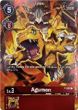 Agumon - P-001 (Tamer's Evolution Box 2) (P-001 P) — card price