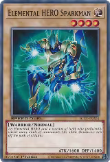 Elemental HERO Sparkman (SGX1-ENA04) — card price