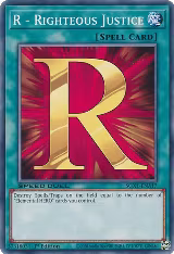 R - Righteous Justice (SGX1-ENA17), Speed Duel GX: Duel Academy Box — Yu-Gi-Oh! card price