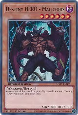 Destiny HERO - Malicious (SGX1-ENB08) — card price