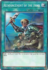 Reinforcement of the Army (B) (SGX1-ENB11), Speed Duel GX: Duel Academy Box — Yu-Gi-Oh! card price