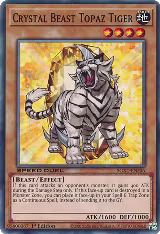 Crystal Beast Topaz Tiger (SGX1-ENF06) — card price