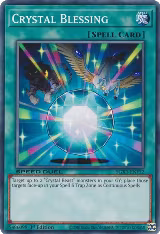 Crystal Blessing (SGX1-ENF12), Speed Duel GX: Duel Academy Box — Yu-Gi-Oh! card price