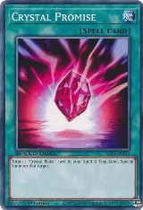 Crystal Promise (SGX1-ENF13), Speed Duel GX: Duel Academy Box — Yu-Gi-Oh! card price