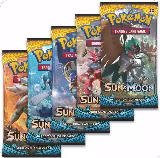Sun & Moon Booster Pack Art Bundle [Set of 5], SM Base Set — Pokémon card price