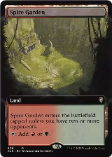 Spire Garden (Extended Art) (606), Commander Legends: Battle for Baldur's Gate — Magic card price