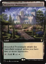 Bountiful Promenade (Extended Art) (601), Commander Legends: Battle for Baldur's Gate — Magic card price