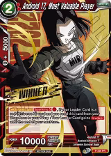 Android 17, Most Valuable Player (Winner Stamped) (Championship Pack 2022 Vol.1) (P-394), Promotion Cards — DB Super card price