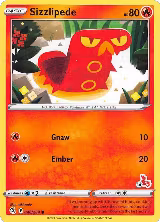 Sizzlipede - 046/264 (#14 Cinderace Stamped) (046/264) — card price