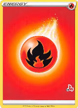 Fire Energy (#24 Cinderace Stamped) — card price