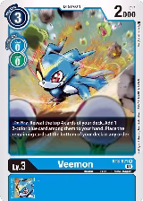 Veemon (BT8-021 U) — card price
