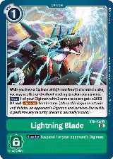 Lightning Blade (BT8-103 C) — card price