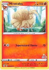 Ninetales - 030/264 (#7 Cinderace Stamped) (030/264) — card price