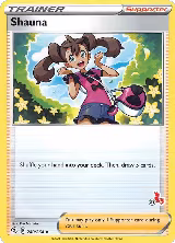 Shauna - 240/264 (#21 Cinderace Stamped) (240/264) — card price
