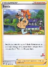 Sonia - 167/192 (#45 Cinderace Stamped) (167/192) — card price