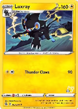 Luxray - 093/264 (#28 Pikachu Stamped) (093/264) — card price