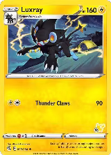 Luxray - 096/264 (#47 Pikachu Stamped) (093/264) — card price