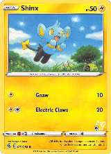 Shinx - 091/264 (#20 Pikachu Stamped) (091/264) — card price