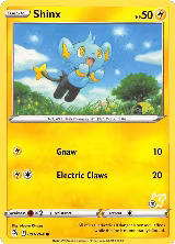 Shinx - 091/264 (#41 Pikachu Stamped) (091/264) — card price