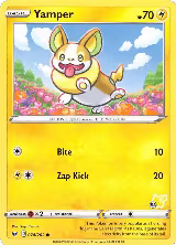 Yamper - 074/202 (#58 Pikachu Stamped) (074/202) — card price