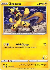 Zeraora - 102/264 (#5 Pikachu Stamped) (102/264) — card price
