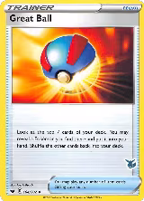Great Ball - 164/202 (Eevee Stamped) (164/202) — card price