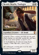 Bennie Bracks, Zoologist (86), Commander: Streets of New Capenna — Magic card price