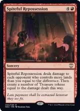 Spiteful Repossession (90), Commander: Streets of New Capenna — Magic card price