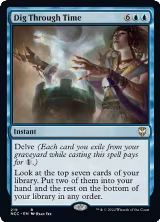 Dig Through Time (219), Commander: Streets of New Capenna — Magic card price